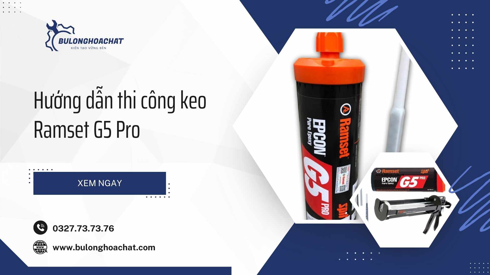 huong dan thi cong keo ramset g5 pro